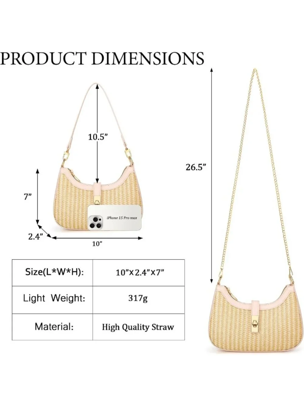Cute Vegan Leather Hobo Shoulder Bag for Women | Stylish & Versatile Handbag